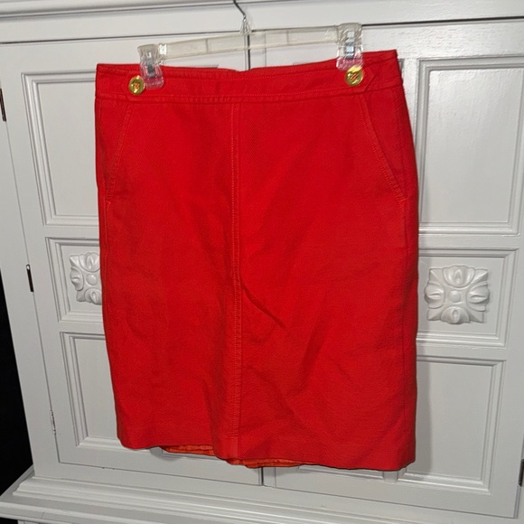 Talbots Dresses & Skirts - Orange Talbots Women's Pencil Skirt Size 10